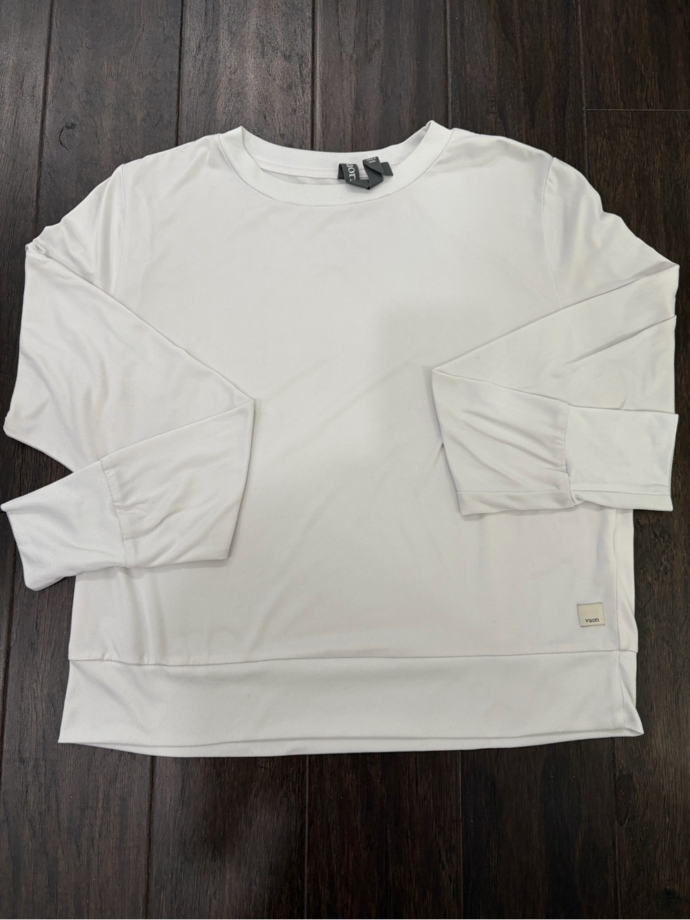 Vuori Daydream Crew in White - sz M.
